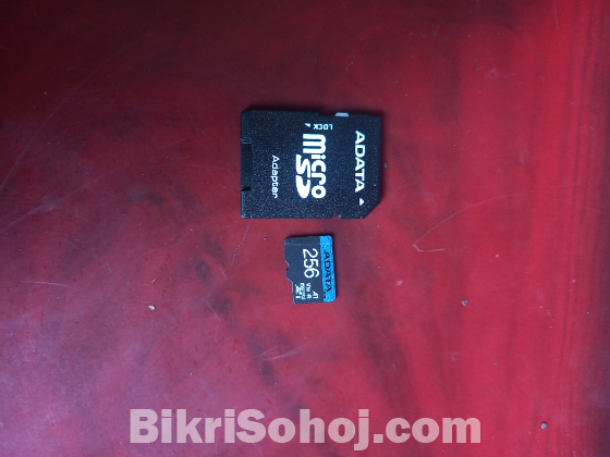 Memory card 256 GB
